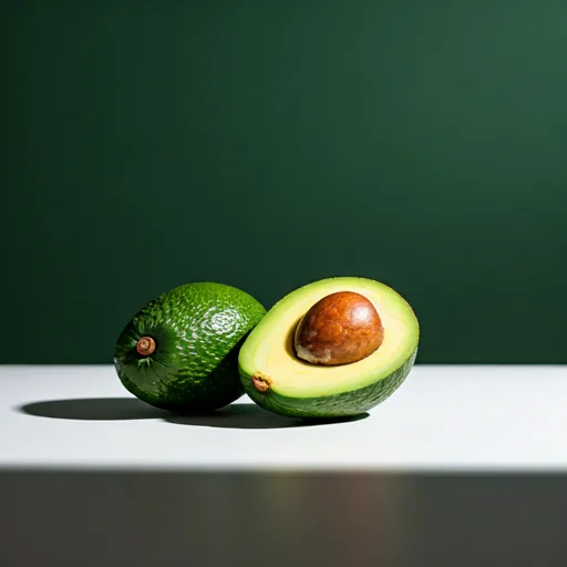 Ripe Hass avocados