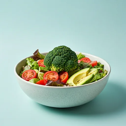 A colorful seasonal salad